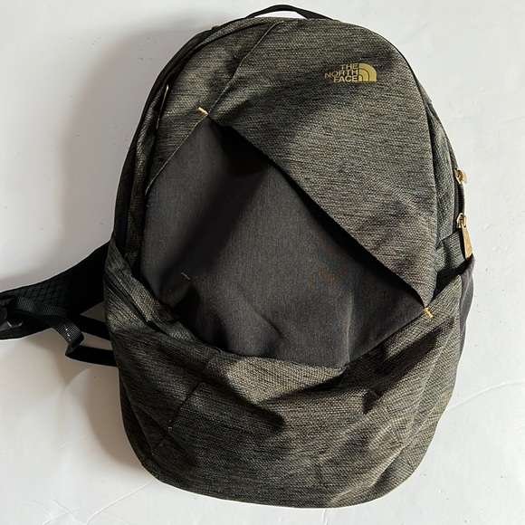 The North Face Bags The North Face Isabella Backpack Black Gold Poshmark